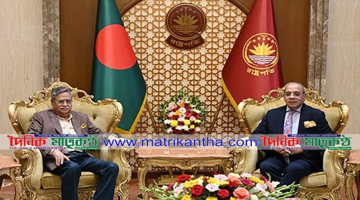 রাষ্ট্রপতির সাথে প্রধান বিচারপতির সাক্ষাৎ